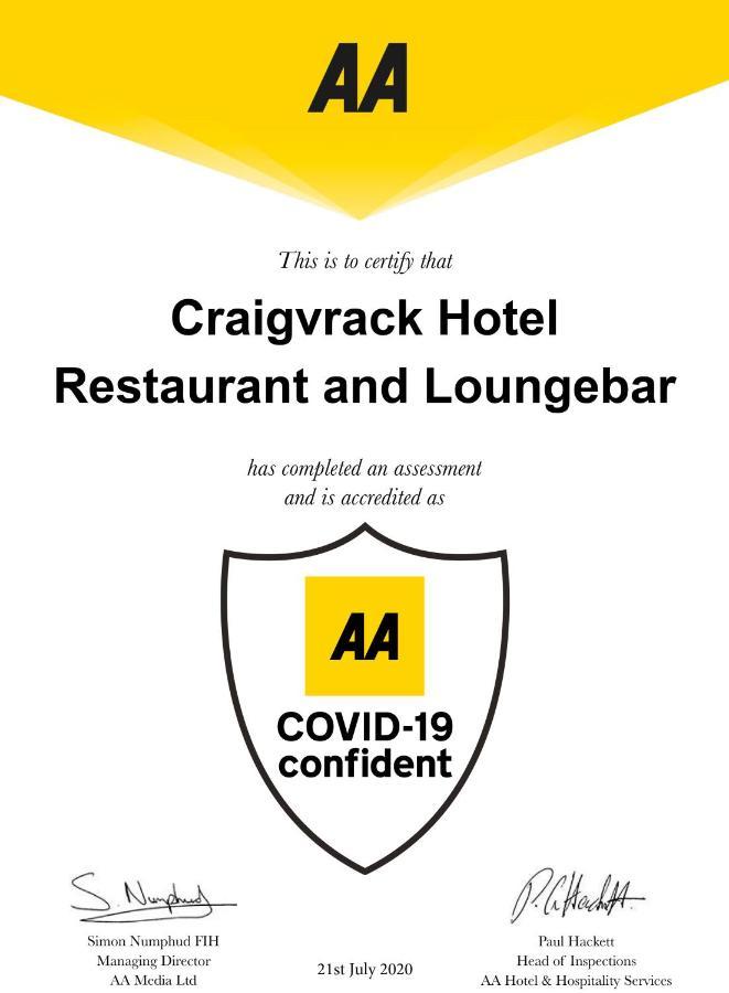 Craigvrack Hotel & Restaurant Pitlochry Buitenkant foto